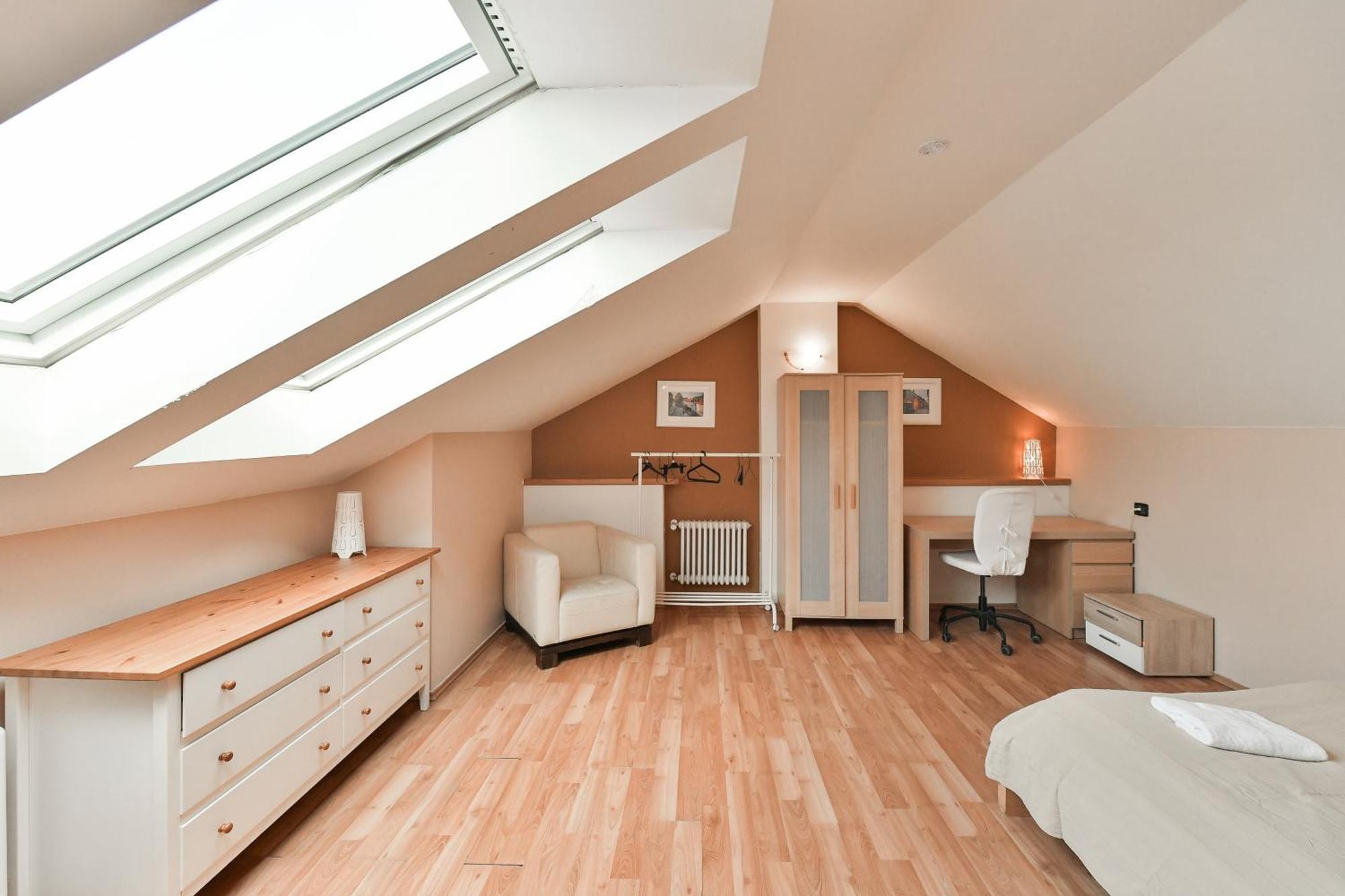 Central 3Bdr Penthouse With Terrace&Ac Lägenhet *