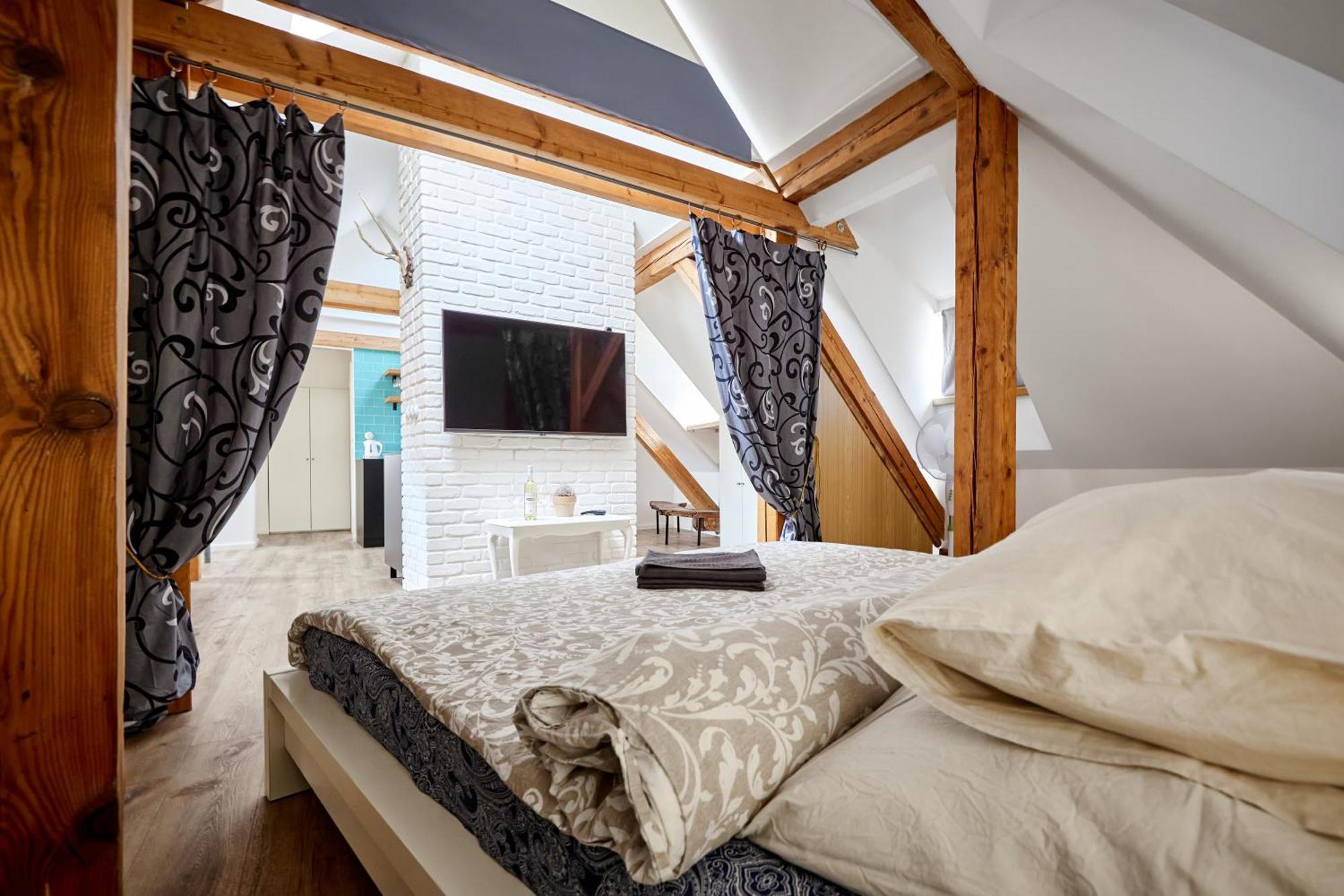 At The Blue Lion & Parking Assistance Homestay Prague