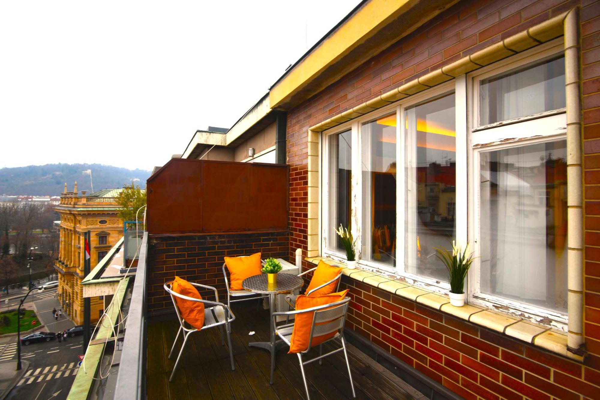 Apartment Waterfront River Side Roof - Terrace With View