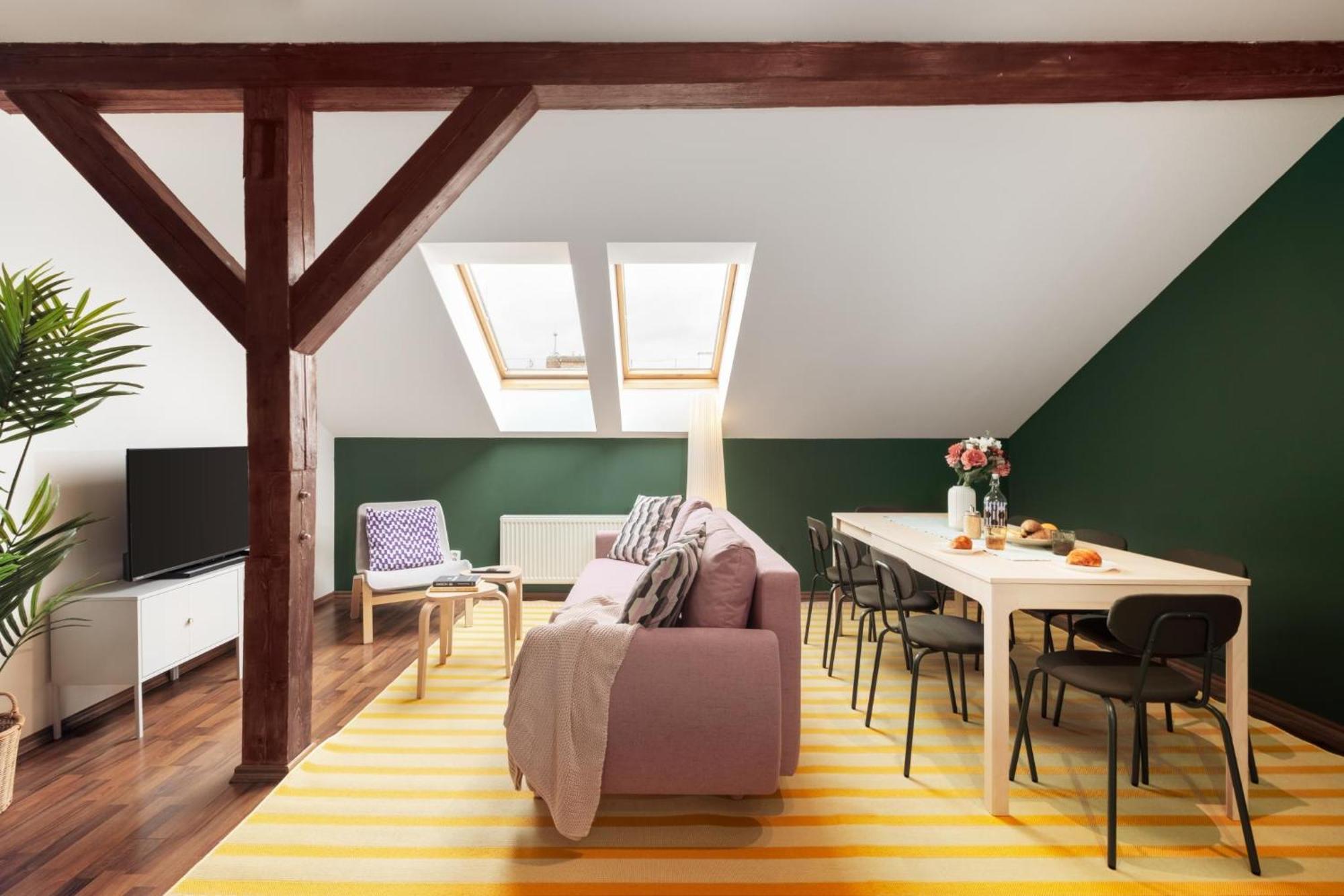 Days - Modern Apts - Fast Wifi - Netflix - 7 Min Wenceslas Sq Apartment *