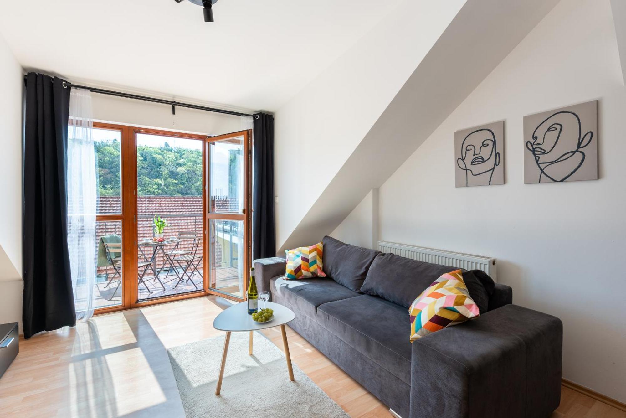 Lägenhet 2-level With Large Balcony *