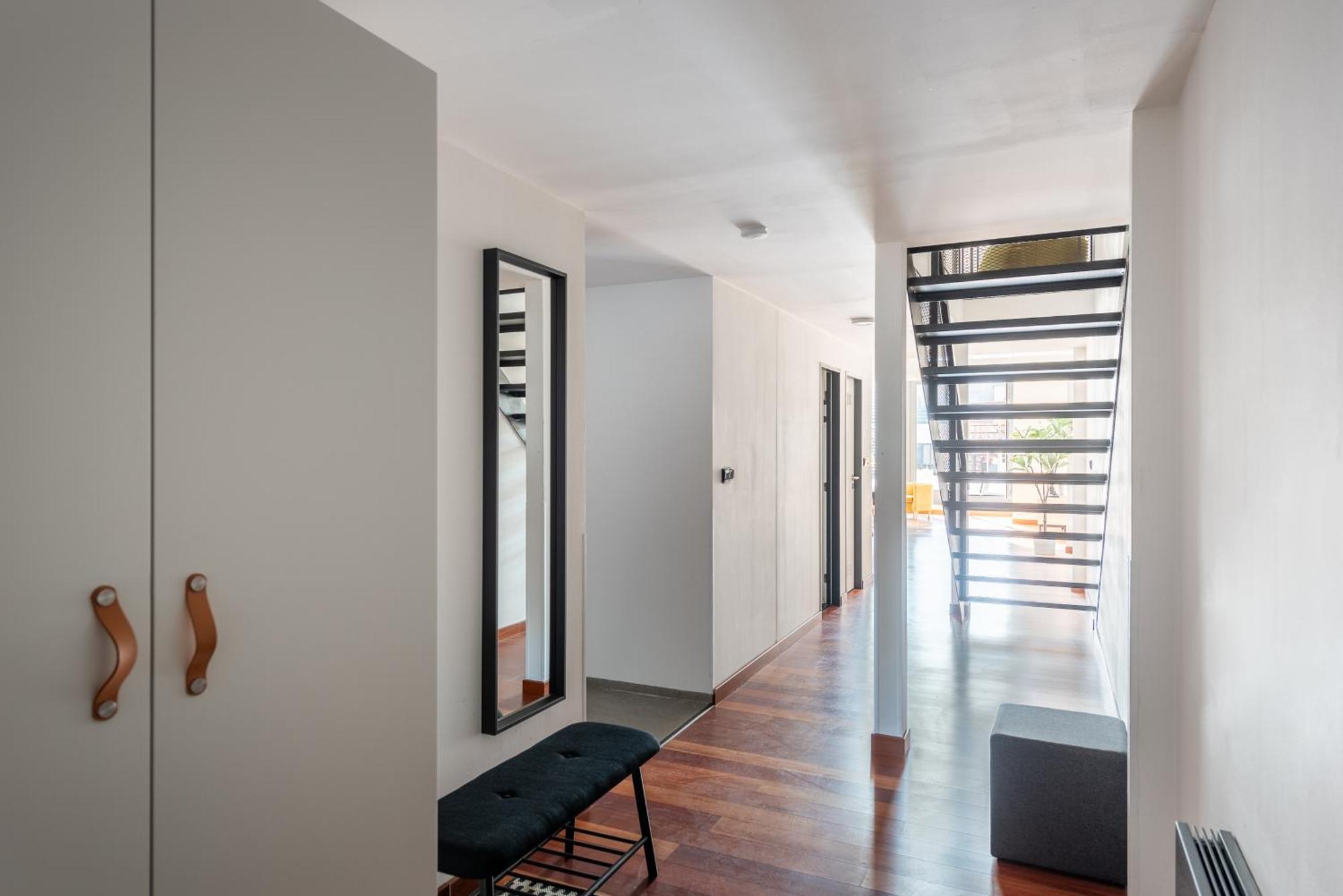 Apartment With Large Balcony, Parking
