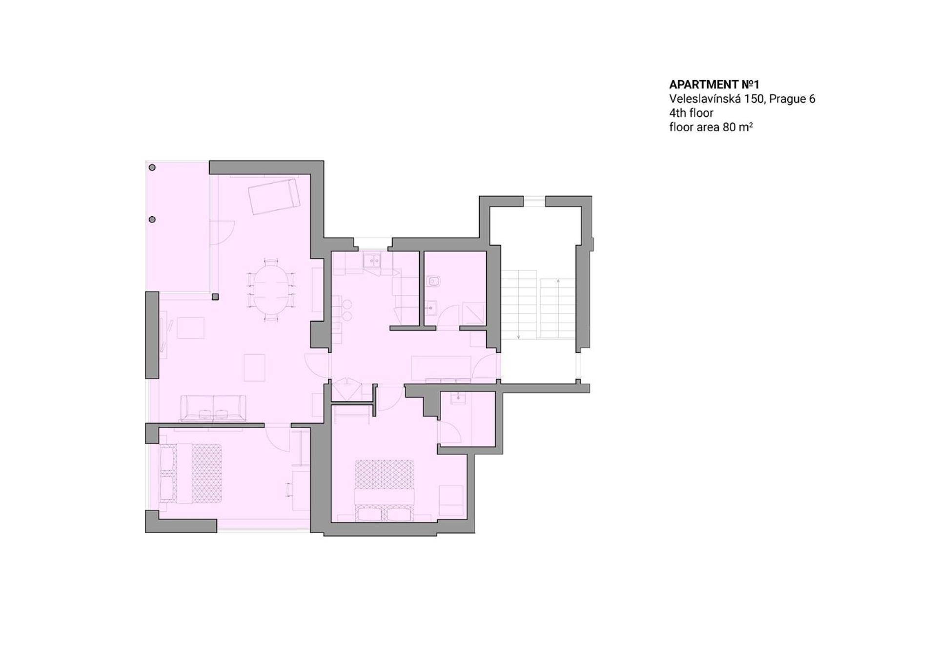 Veleslavin Apartment *
