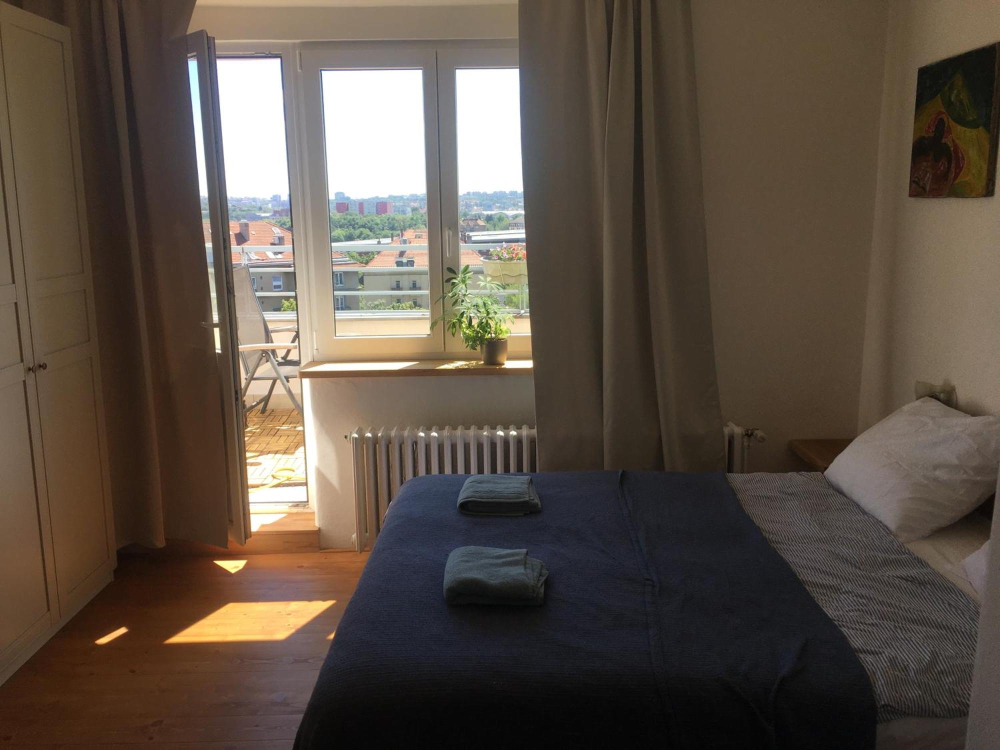With Large Terrace Prag