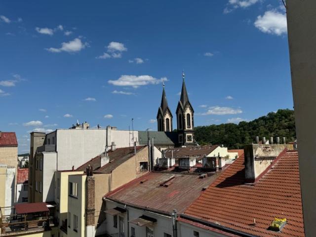 Vitkova Duplex With Terrace Near Florenc Apartment