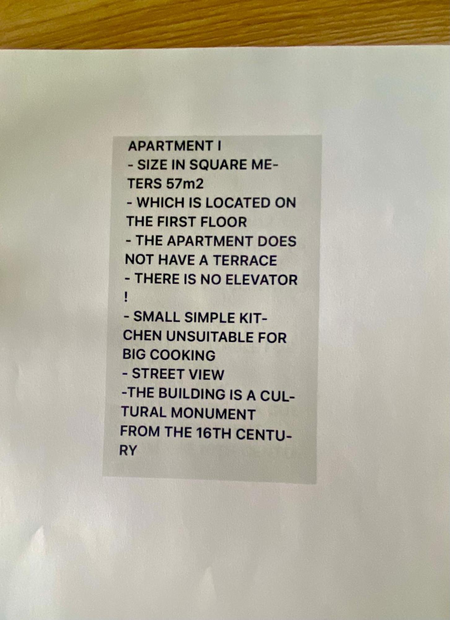 U Zeleného Jalovce Apartmán Praha