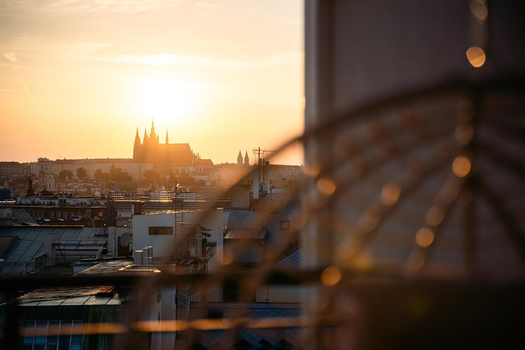 A/c Lux Rooftop 6br+3.5bath Wenceslas Square Apartmán