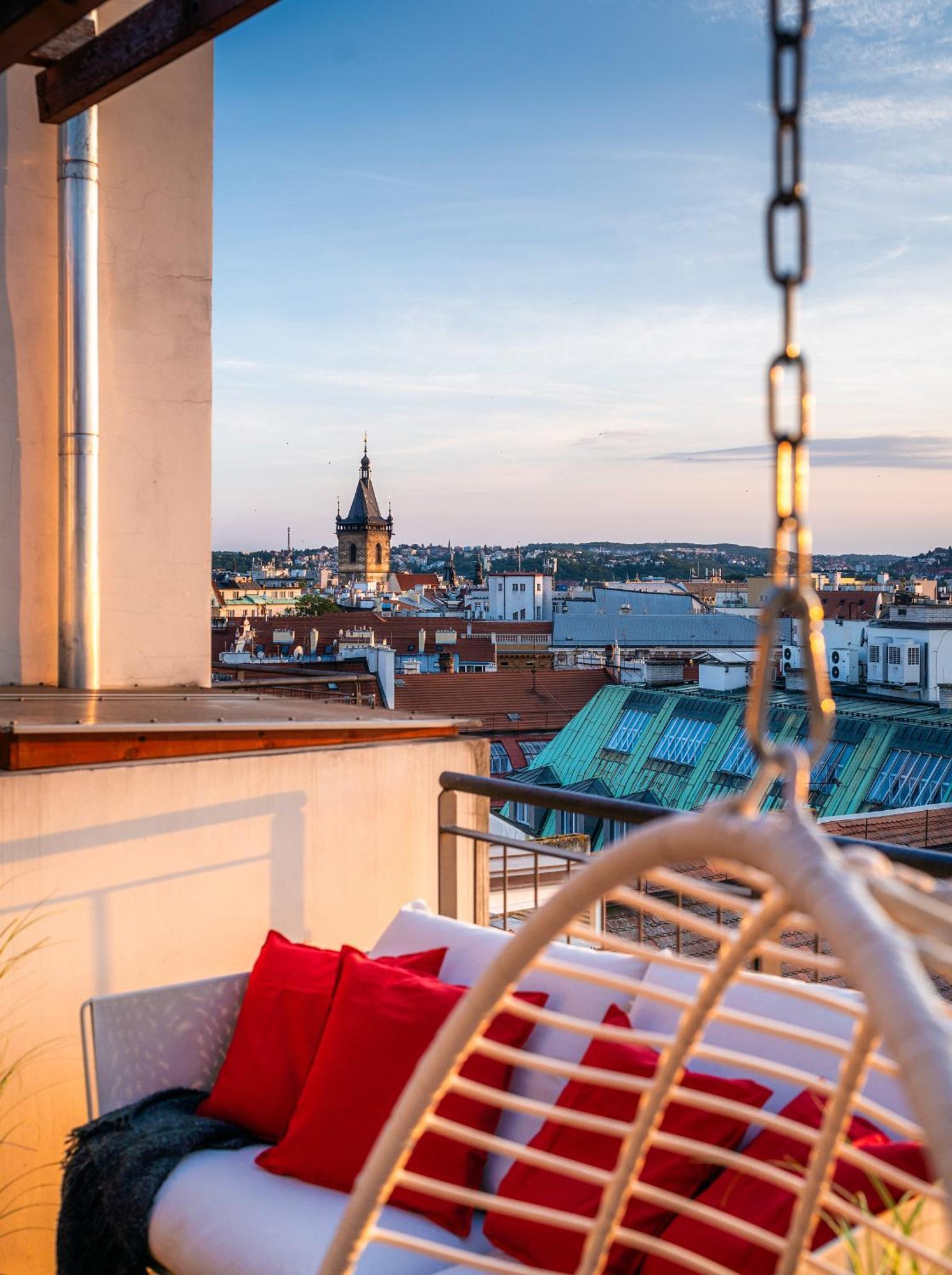 Apartmán A/c Lux Rooftop 6br+3.5bath Wenceslas Square Praha