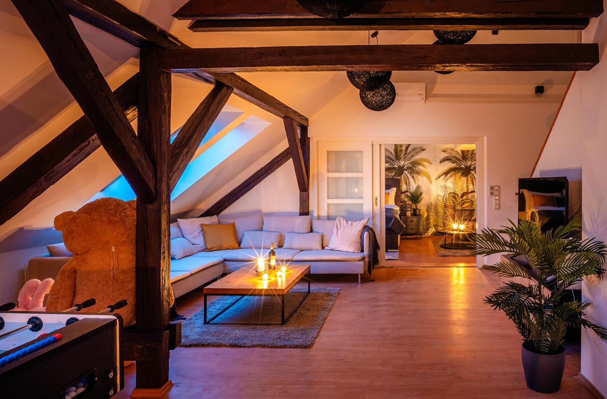 A/c Lux Rooftop 6br+3.5bath Wenceslas Square Apartmán *