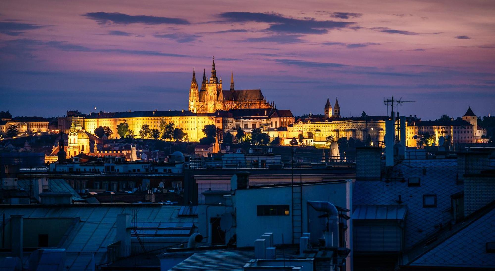 A/c Lux Rooftop 6br+3.5bath Wenceslas Square Apartmán Praha
