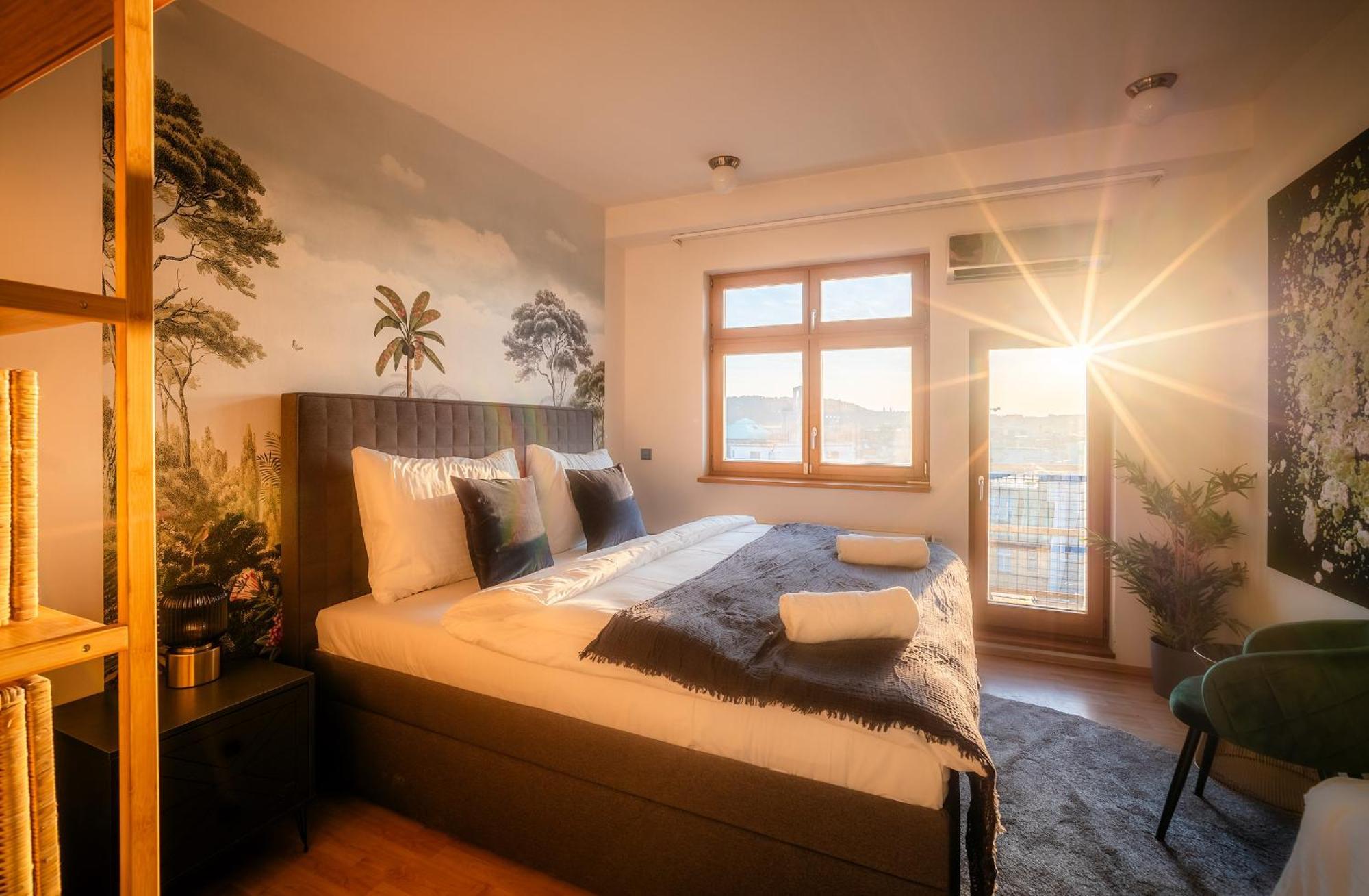 Apartmán A/c Lux Rooftop 6br+3.5bath Wenceslas Square Praha