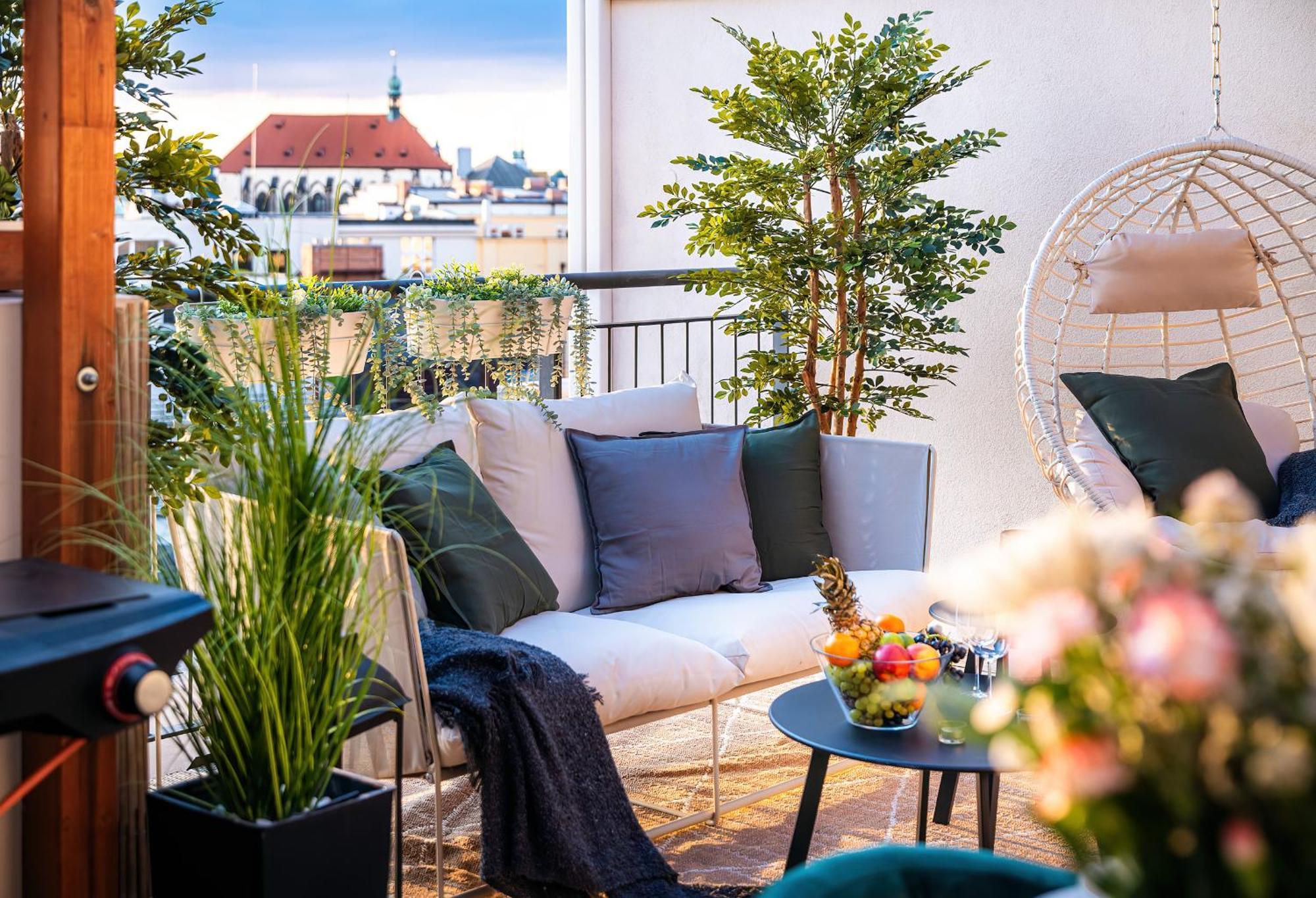 A/c Lux Rooftop 6br+3.5bath Wenceslas Square Praha