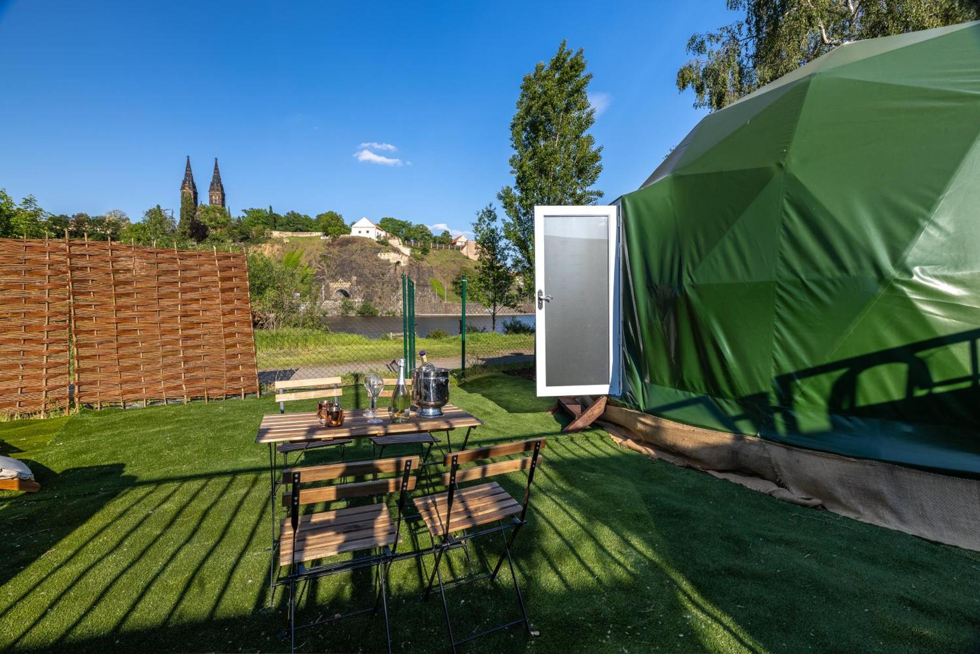 Glamping Escape To The Stars Under Skyline Luxury tent Prague