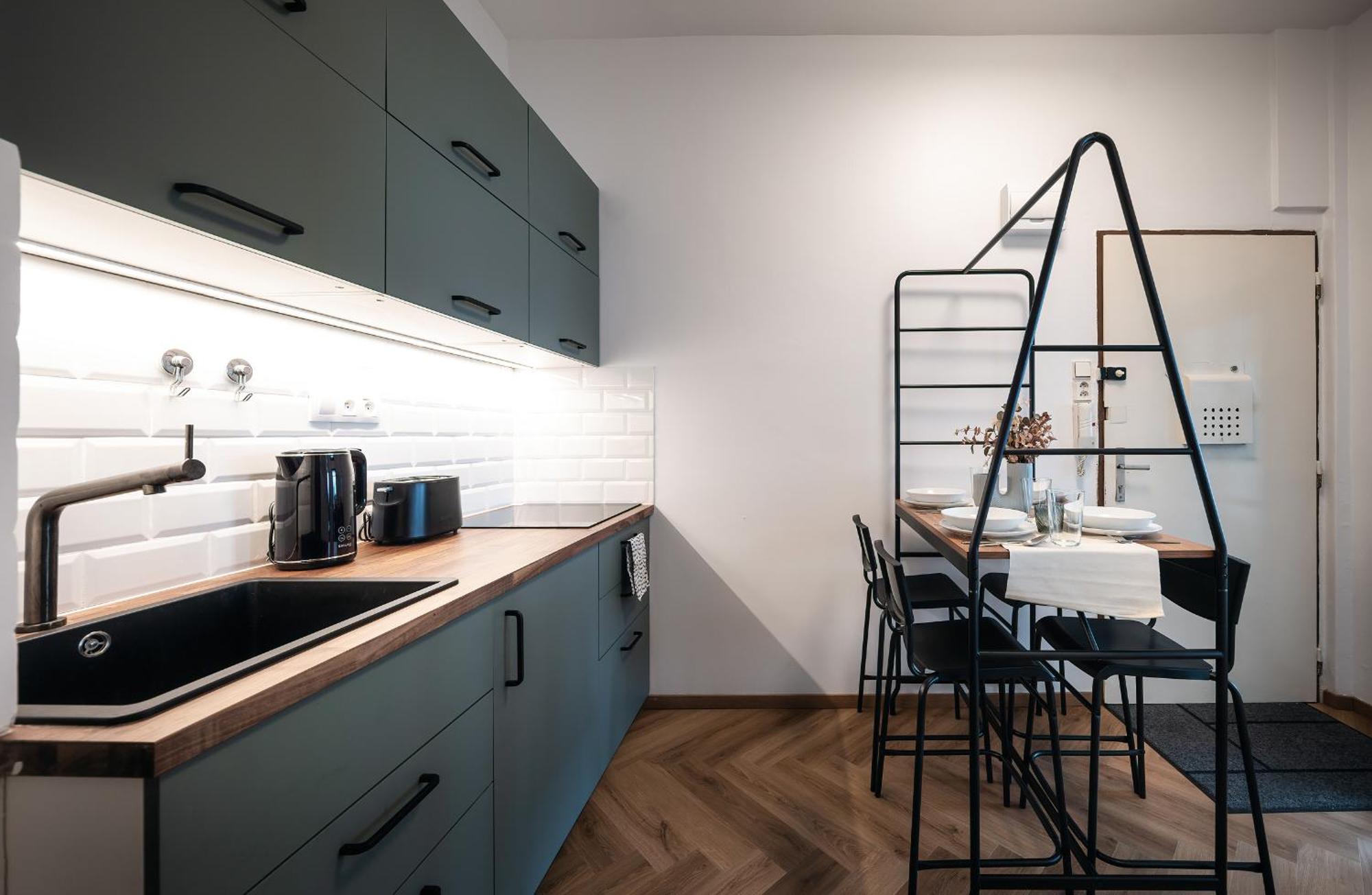 2br 1,5bath Chic Near Wenceslas Square Apartmán Praha
