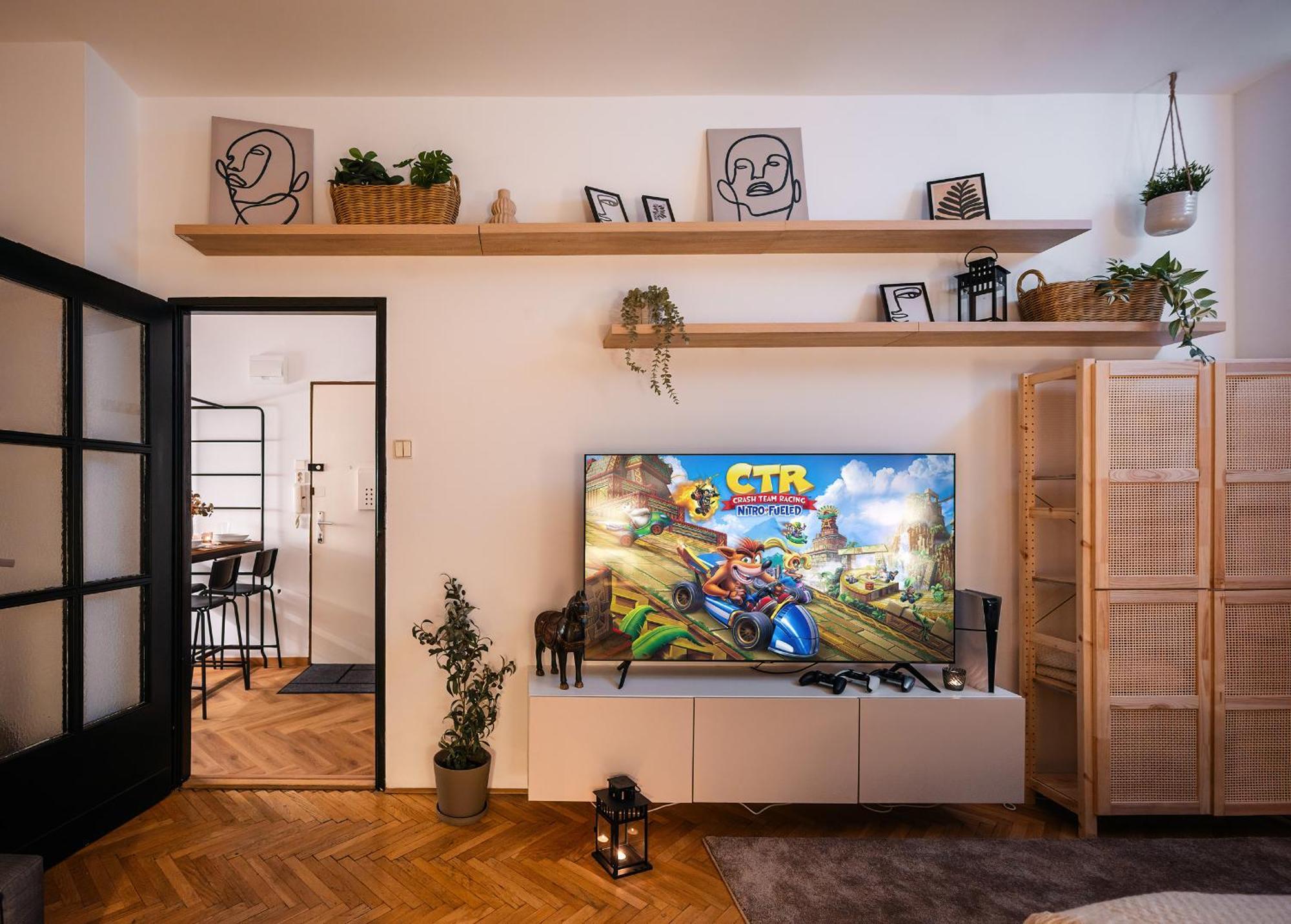 Apartmán 2br 1,5bath Chic Near Wenceslas Square Praha