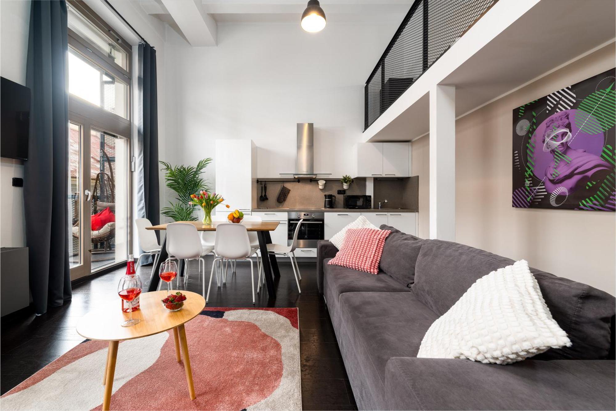 With Large Balcony, Parking