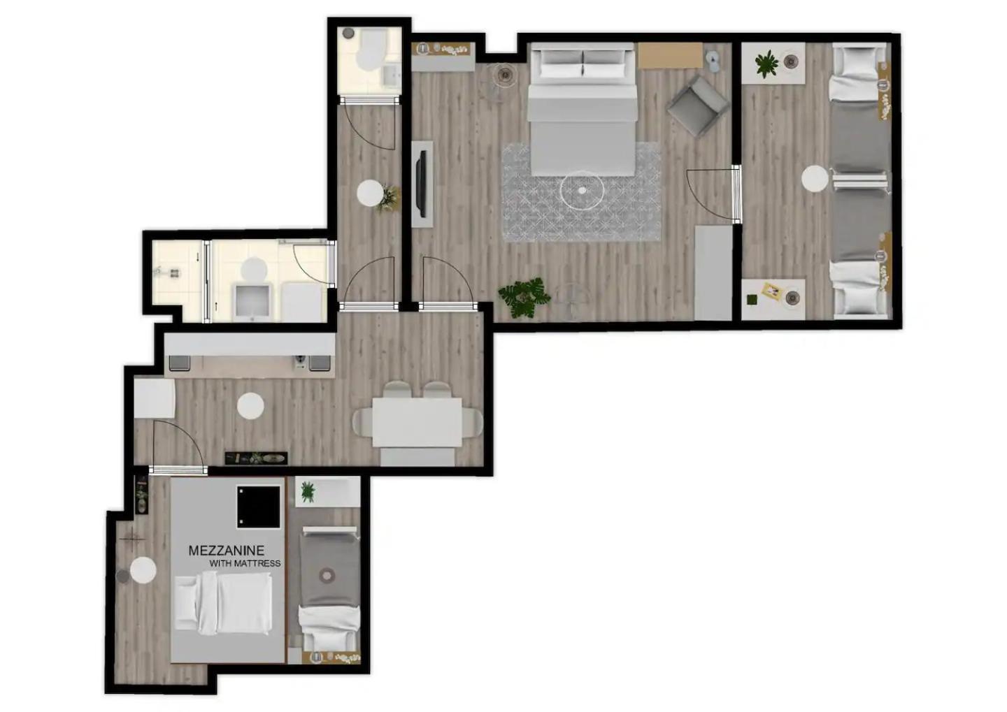 Lejlighed Entire Unit In The Center Of