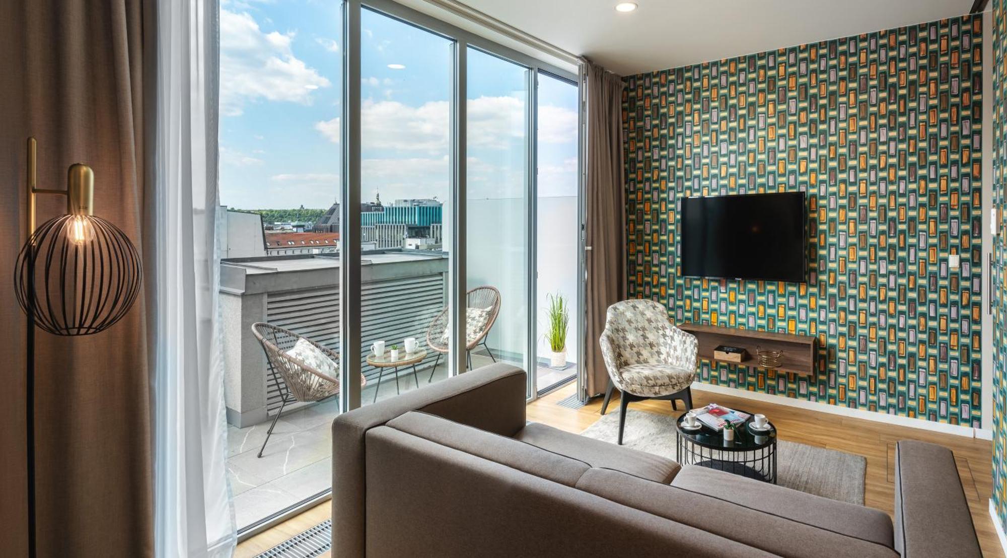 Vn17 Rooftop By Adrez Lejlighedshotel Prag