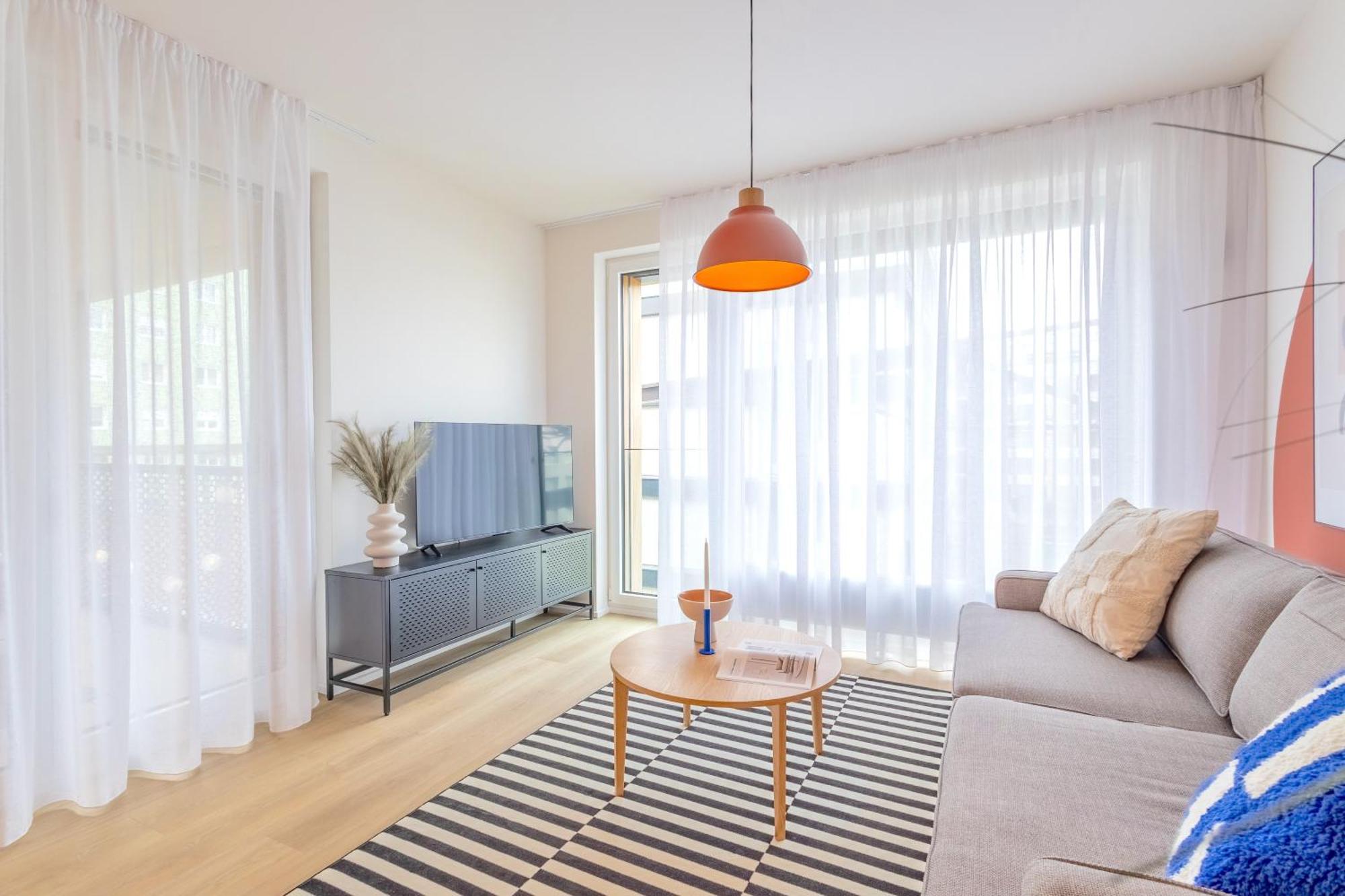 Design - Balcony, Free Parking, Yoga, 10 Mins To Center, By Gravity Lägenhet Prag