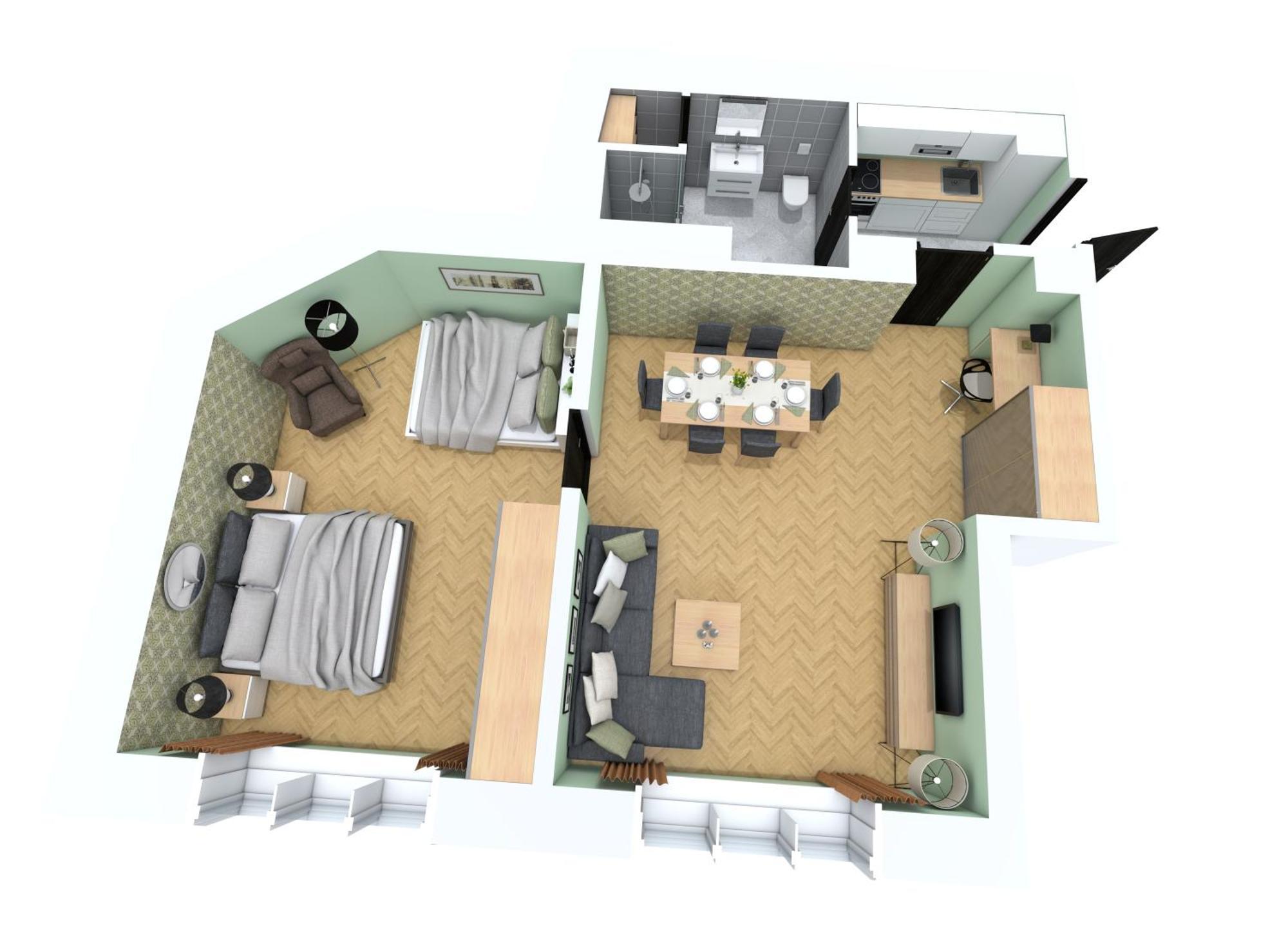 Apartment Oasis At Charles Square *