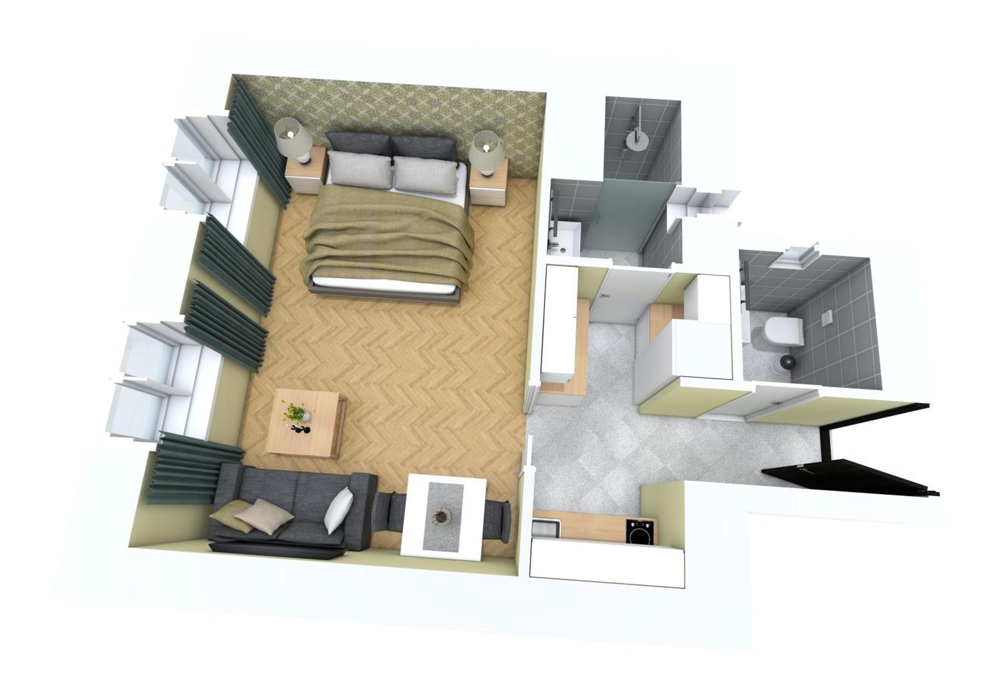 Apartment Oasis At Charles Square *