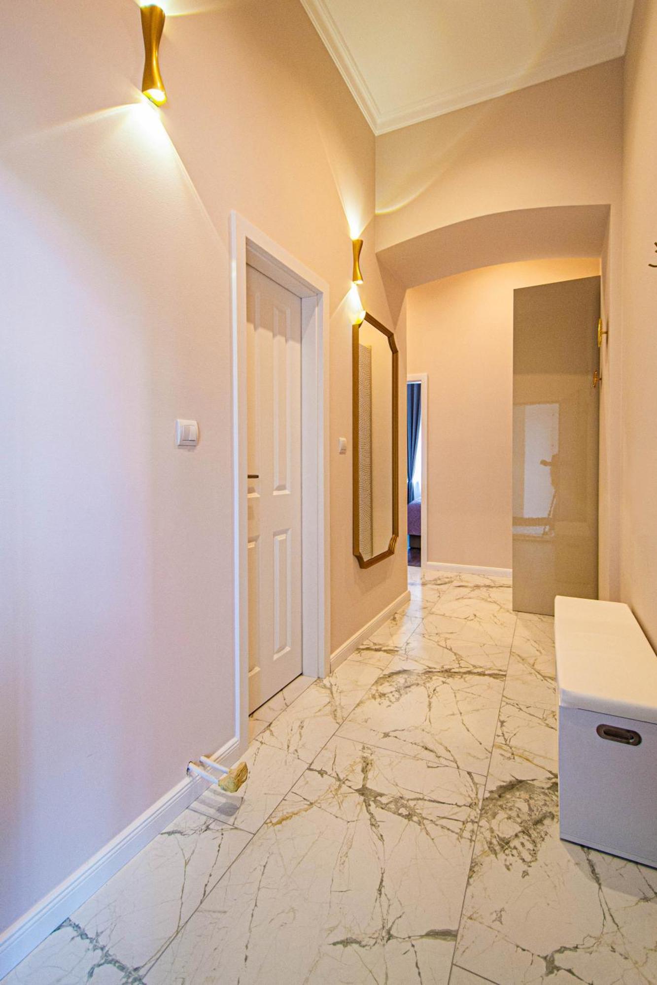 3bdr Elegance Deco Downtown Flat Apartment Prag