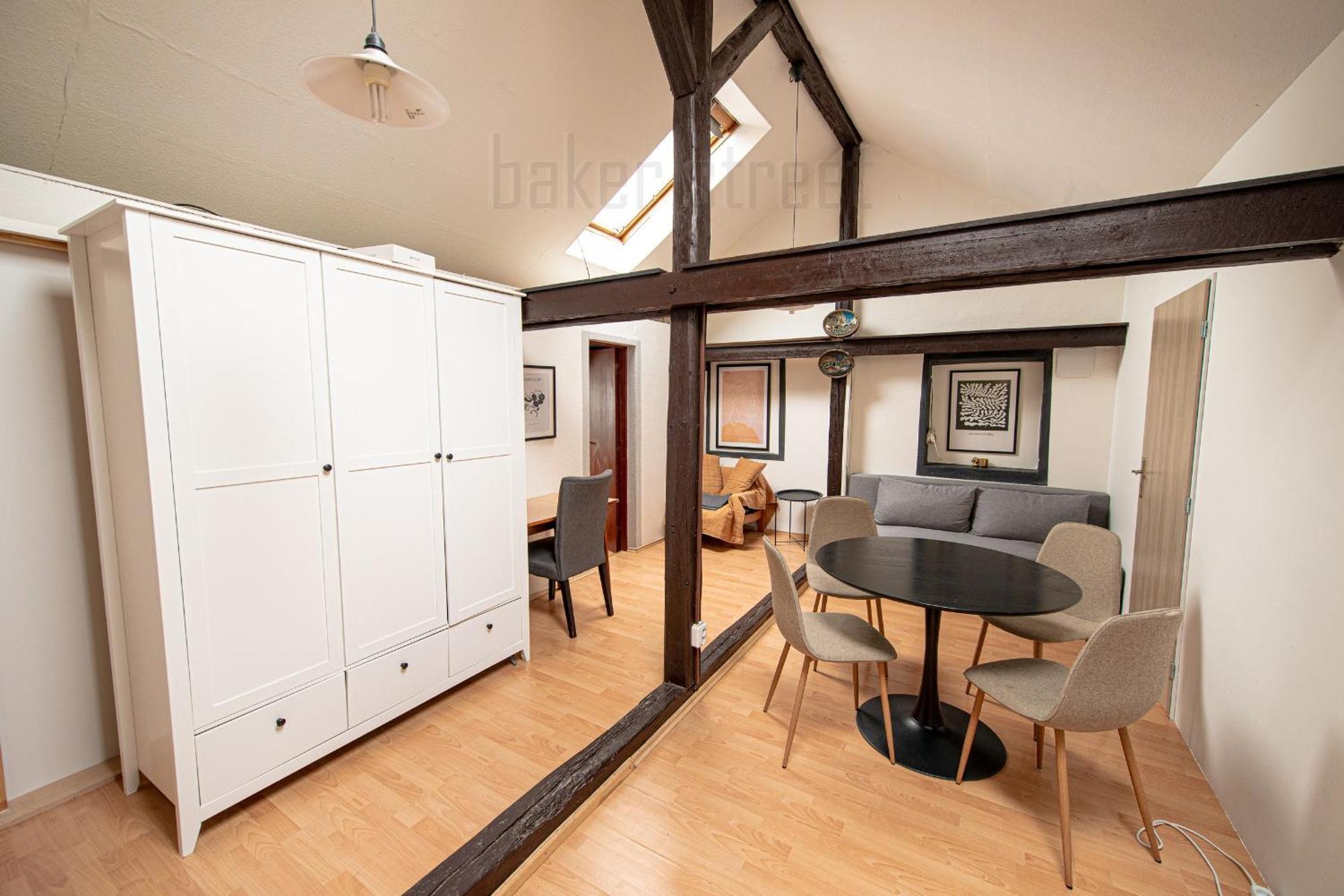 Attic 3 Bedrooms With 2 Bathrooms Apartment Prag