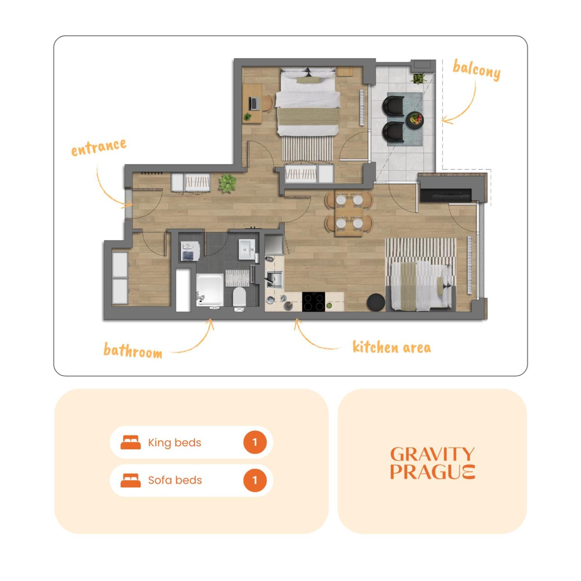 Lägenhet Design - Balcony, Free Parking, Yoga, 10 Mins To Center, By Gravity *