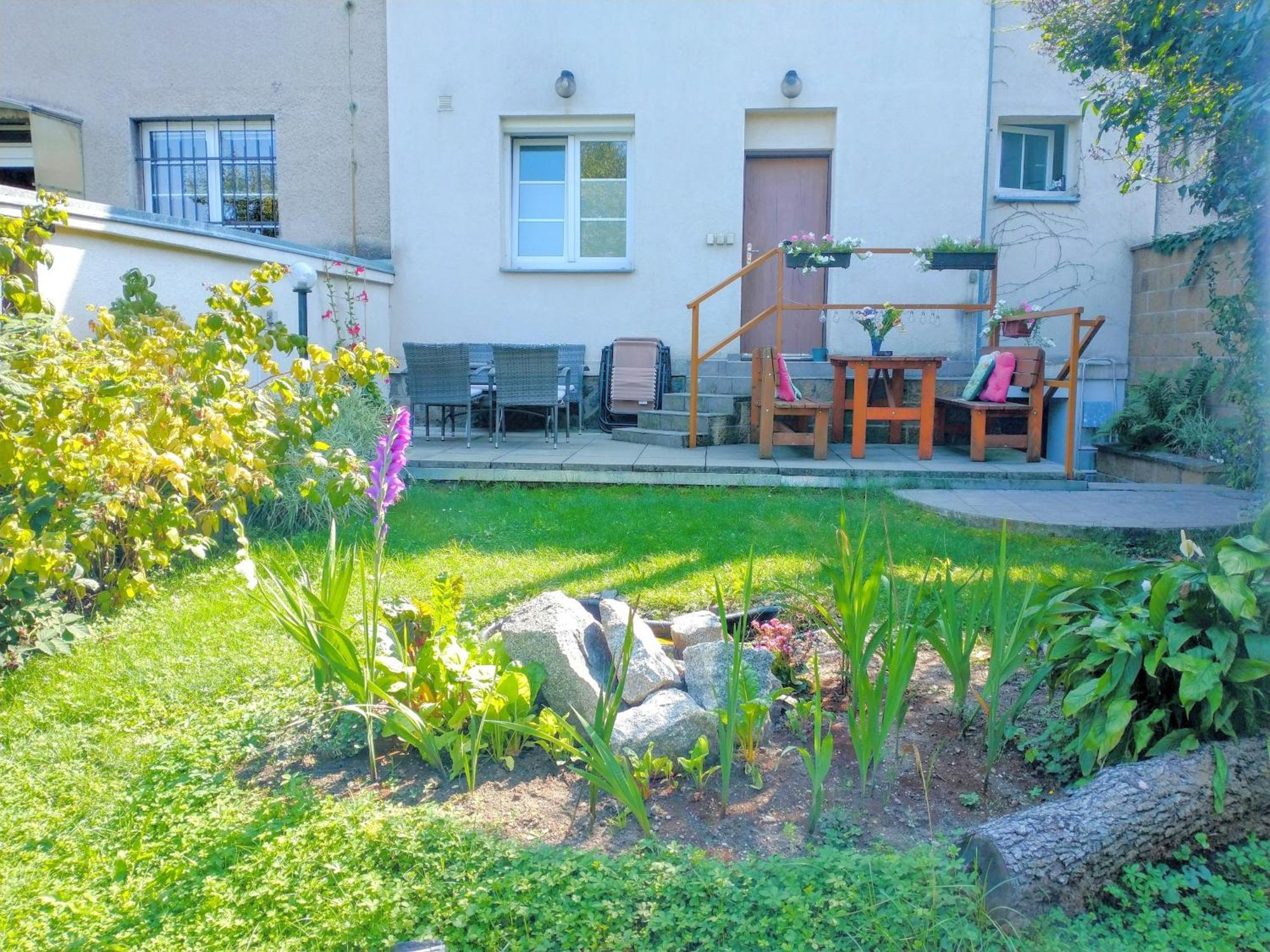 Duplex With Garden