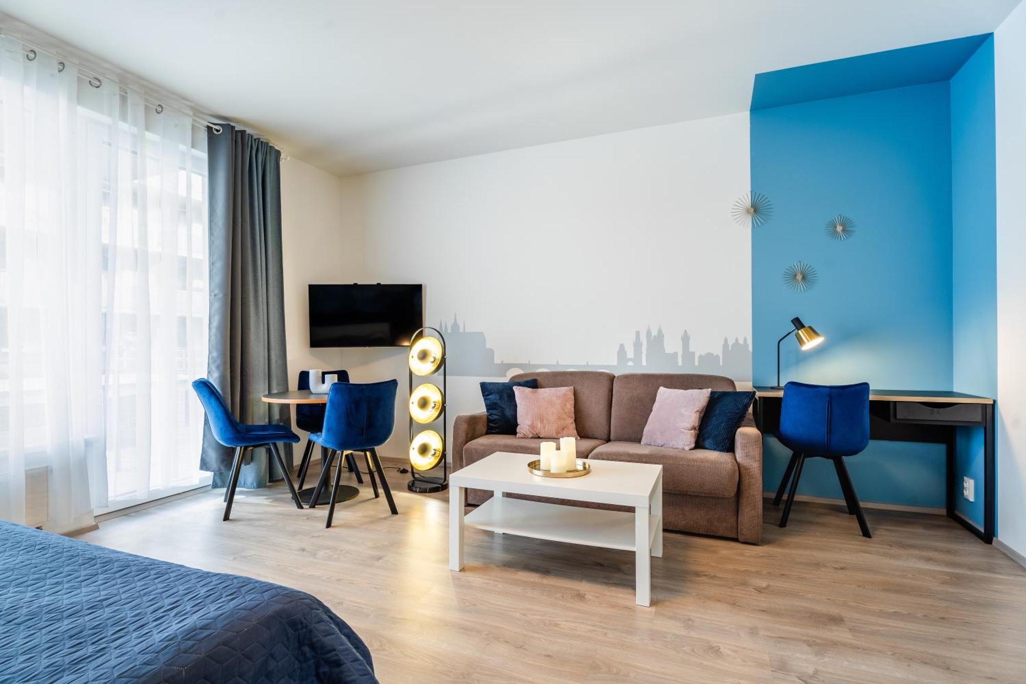 Auriapartments Liben Novy 1kk S Garazi * Prag