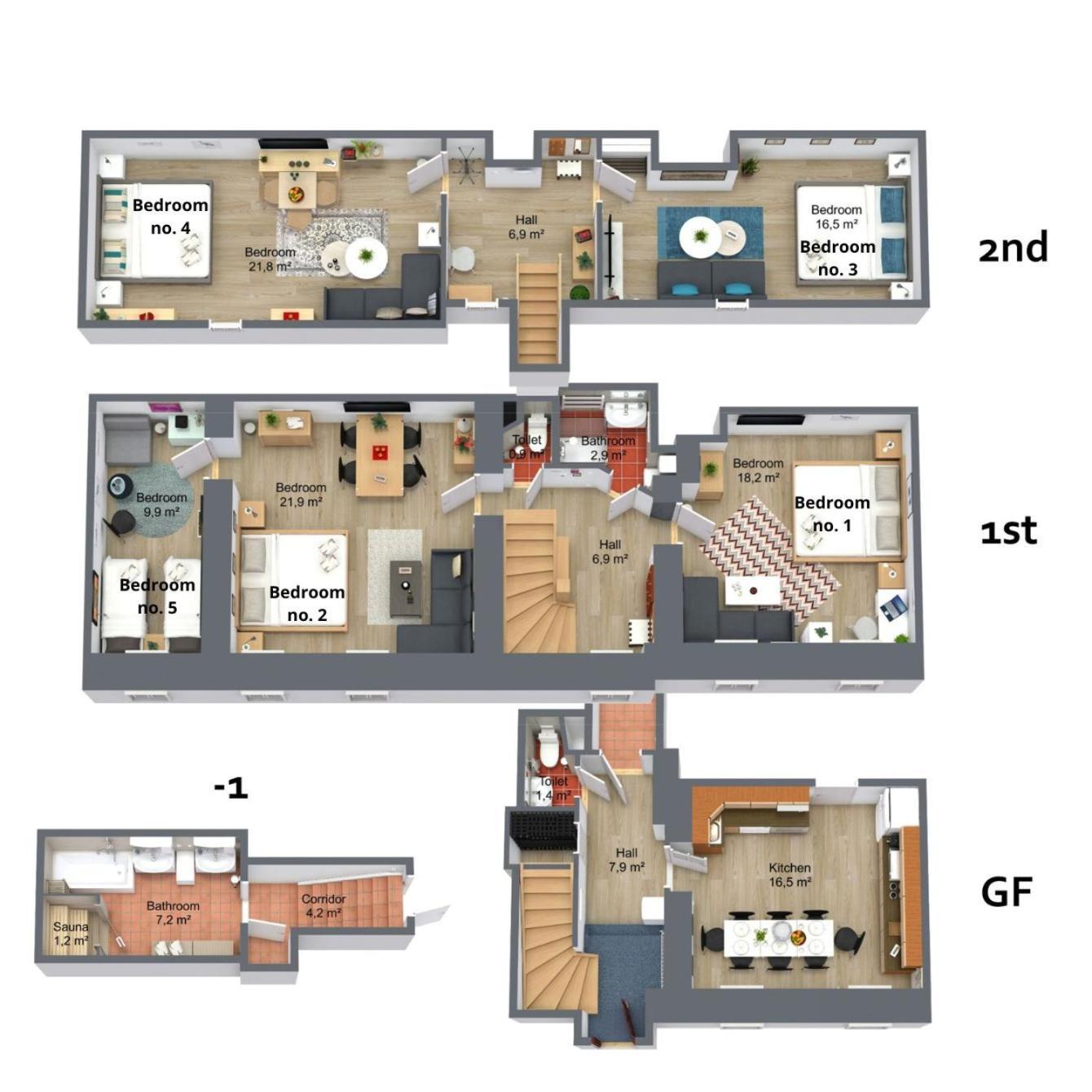 The Bookhouse, 5-bedroom By Castle Aparthotel