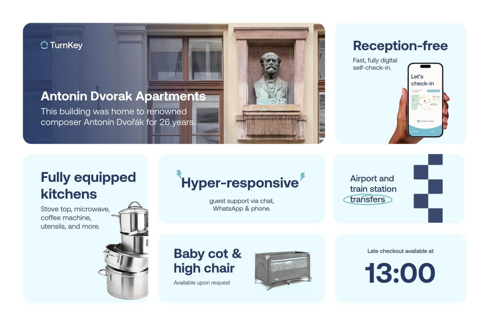 Turnkey I Antonin Dvorak Apartment
