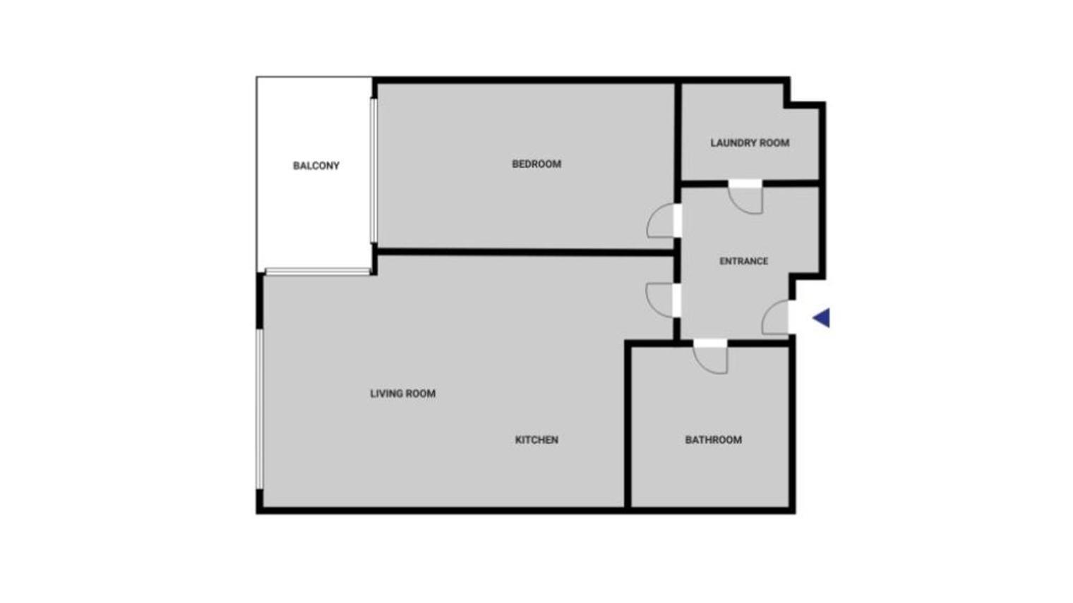 Blueground 7 Furnished With Balcony Prg-1 Prag