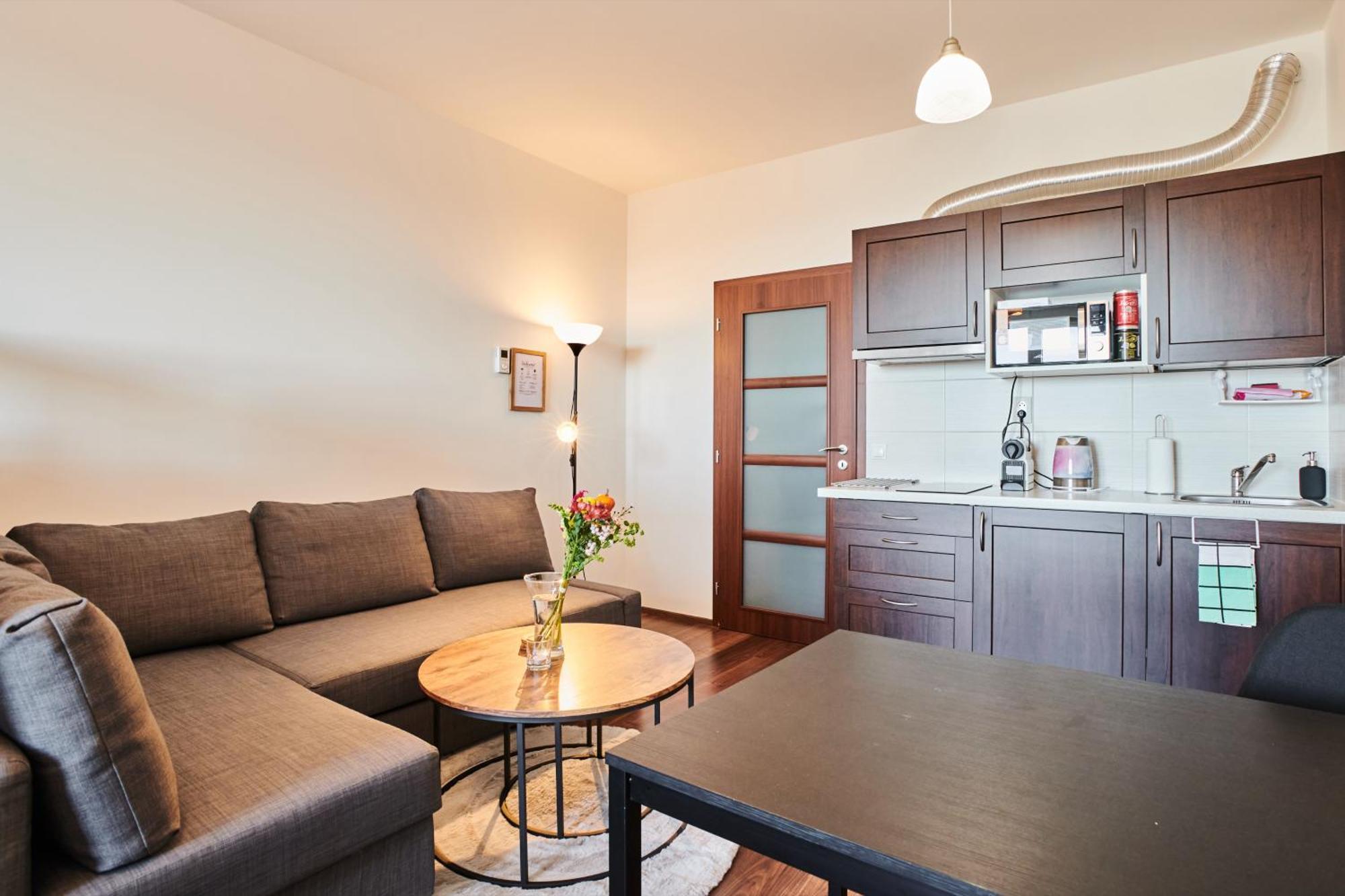 Apartment High-sky O2 Arena With Garage Parking And Ac