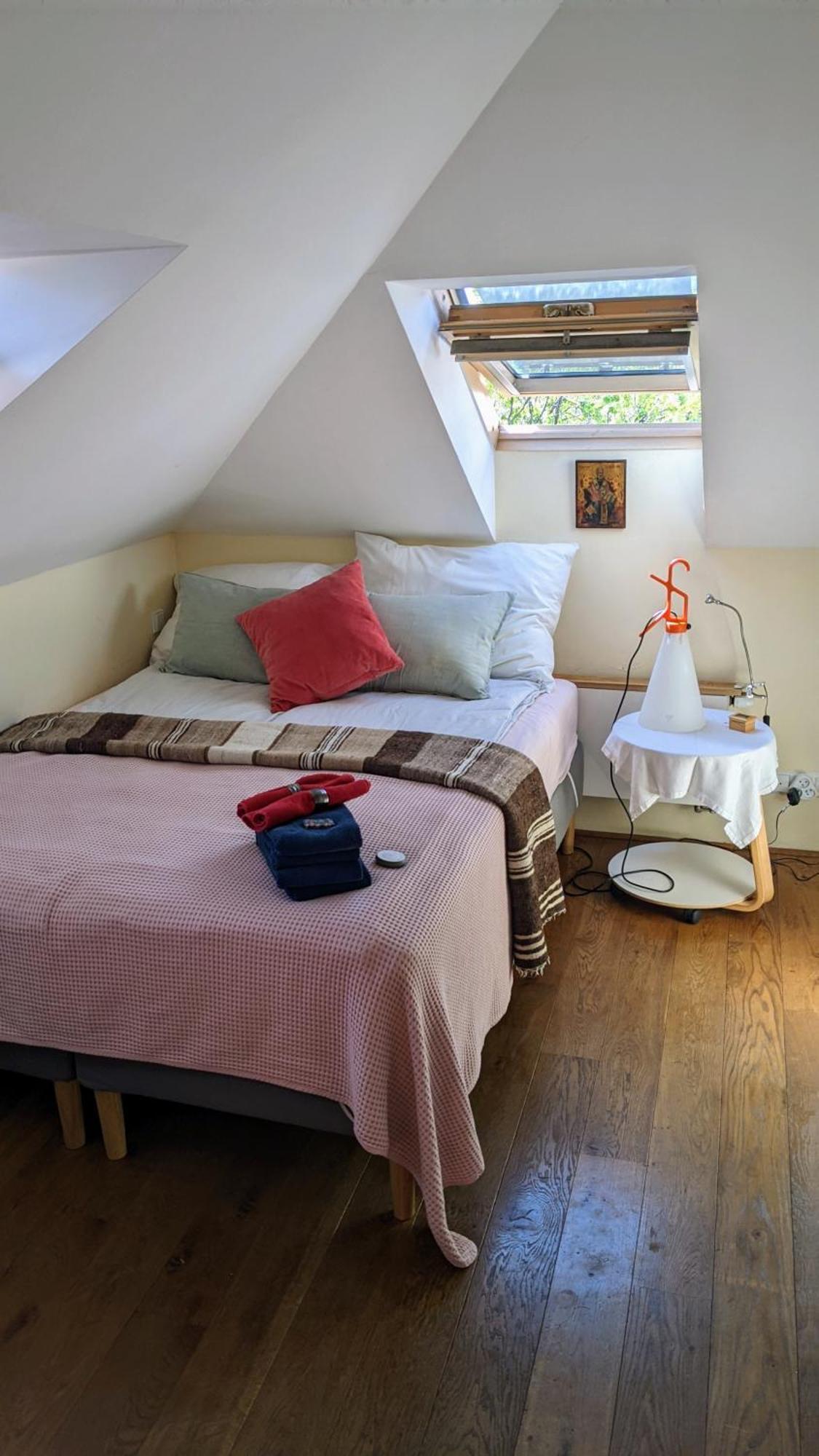 Guestrooms, Rooftop With Garden, Spacious Living Room, Character And Fireplace * Prague