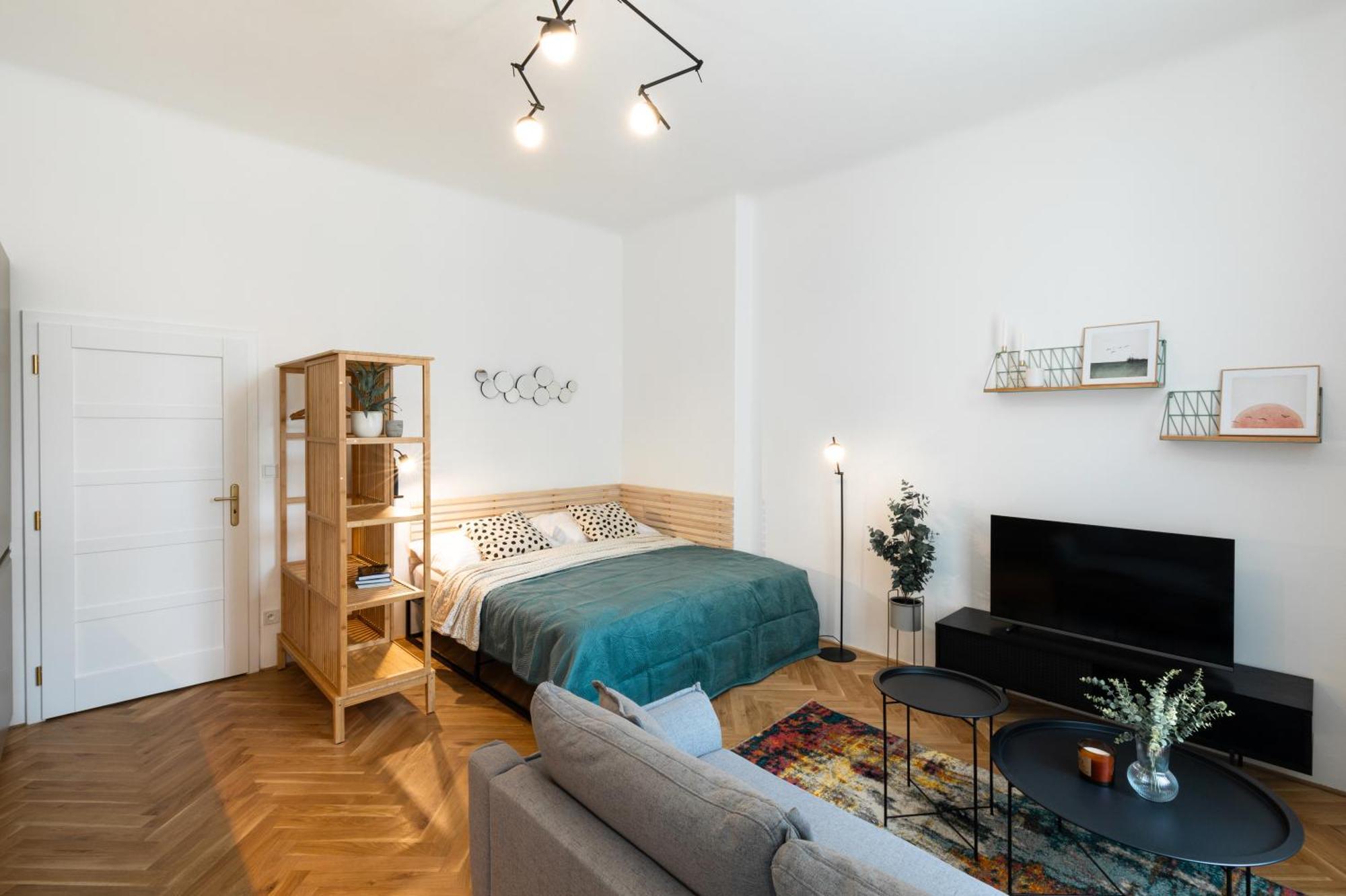 Apartment Sunny In The Center Of Vrsovice Prag