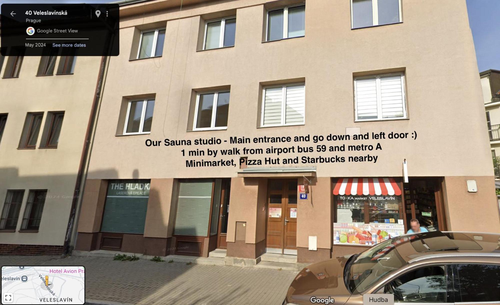 Sauna Near Centre/airport * Prag