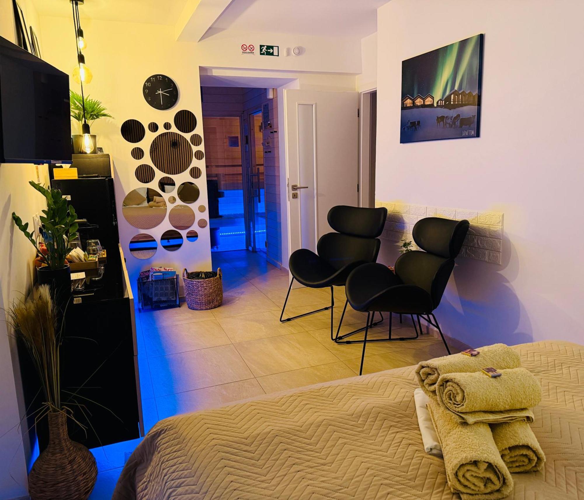 Sauna Near Centre/airport Apartment Prag