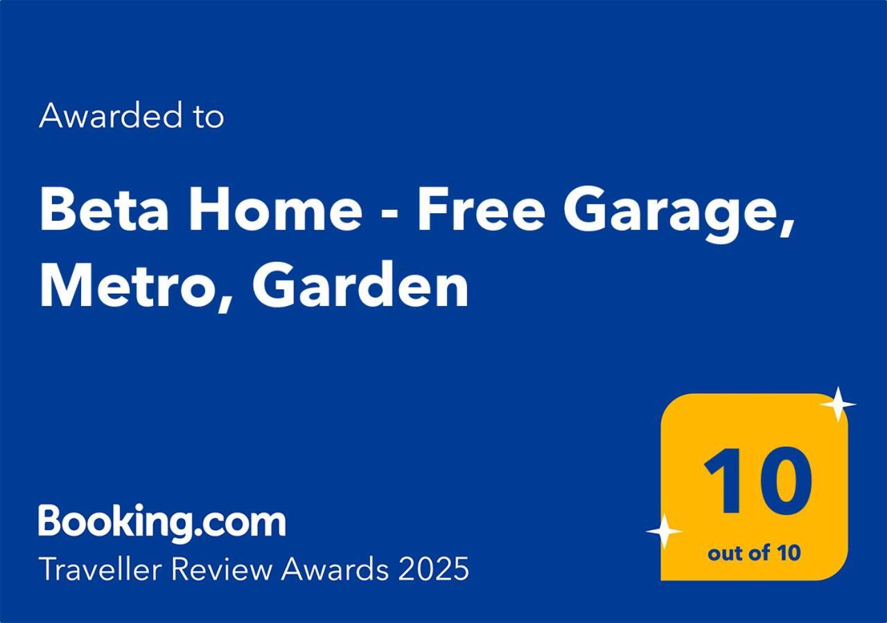 Beta - Garage, Air Condition, Garden, At Metro Lägenhet