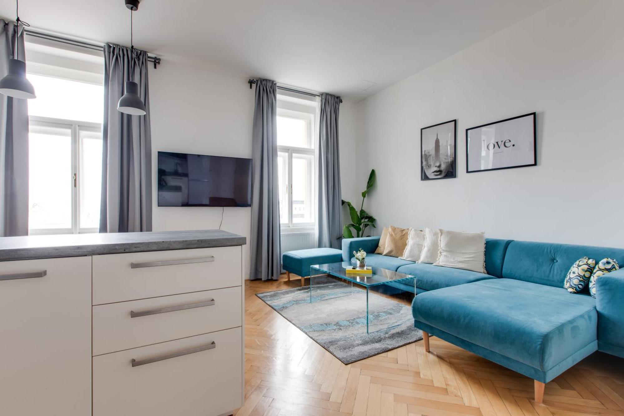 Stylish Quiet 2bds Flat Letna Park - U14 * Prag