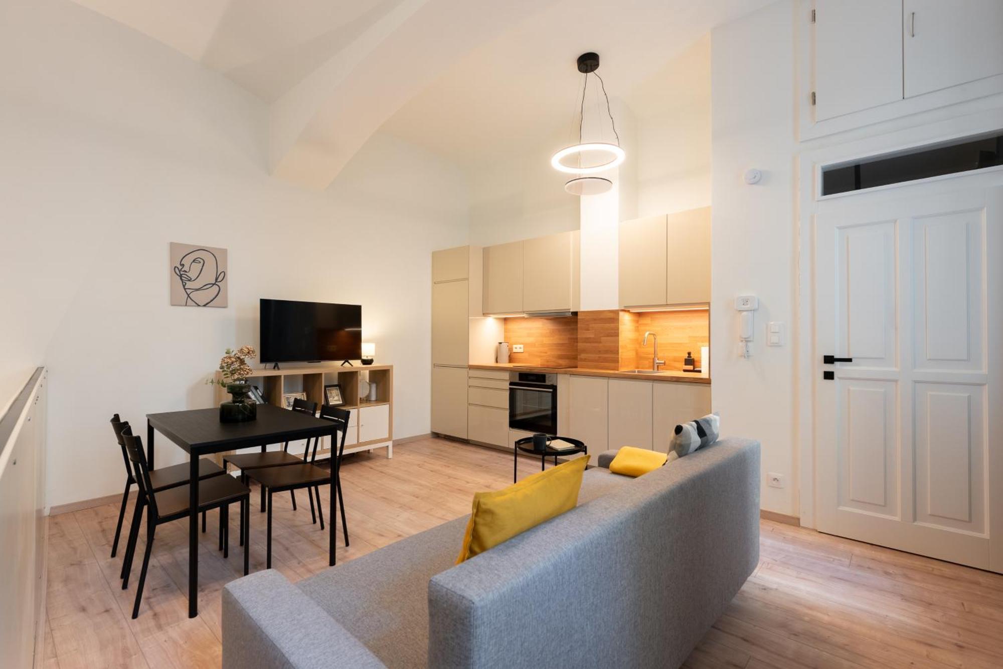 Apartment Eclectic And Design Duplex In Prag
