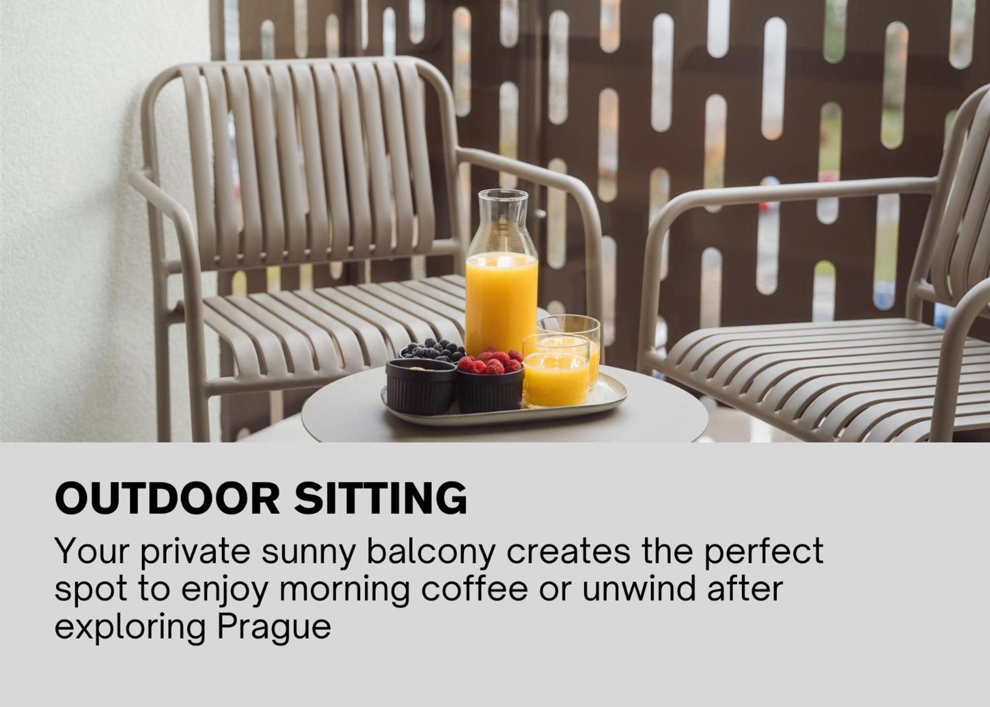 Luxury Sunny - Garage Parking, Metro, Balcony, Ps5 With Games Prag