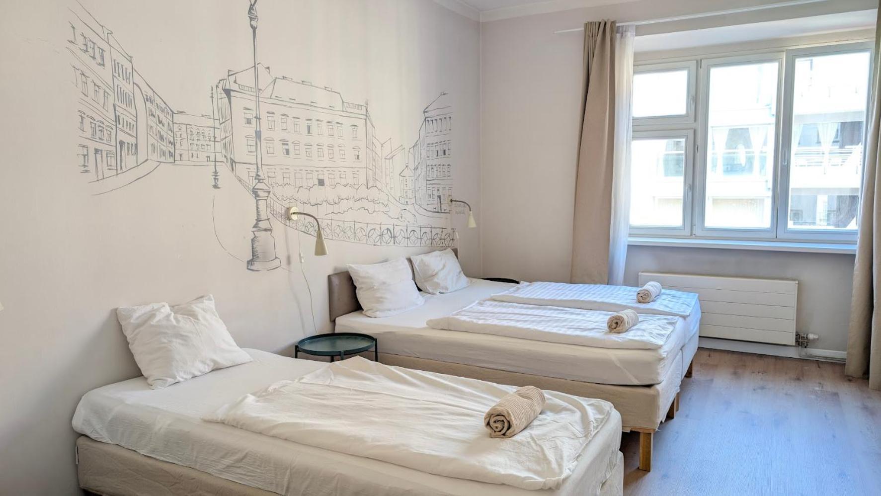 Flat In Zizkov -302- Lägenhet