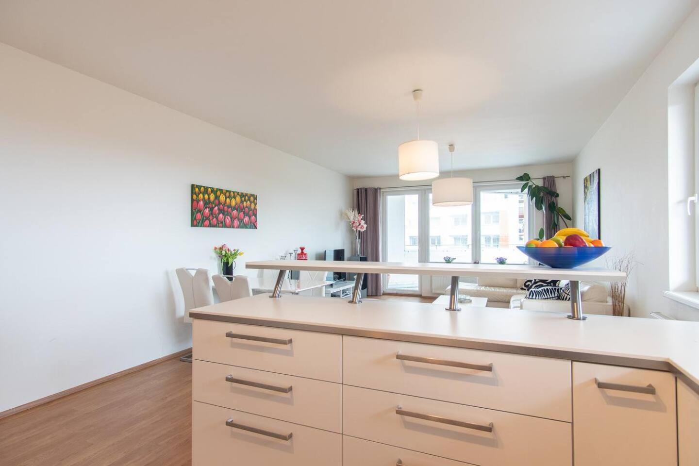 Apartmán Prostorný 3 Pokojový S Dvěma Terasami Praha