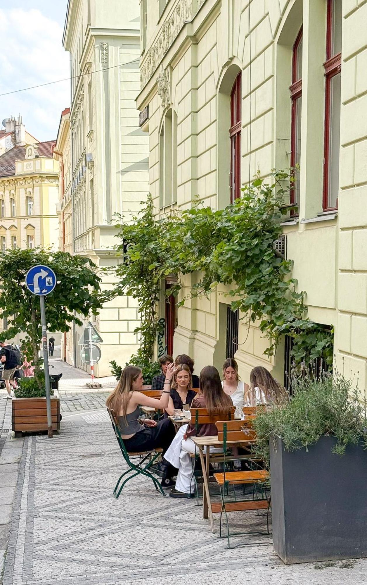 Modern Krymska & Francouzska Street Lägenhet *