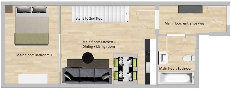 Lägenhet Kent Ridge Loft, Sokolska *