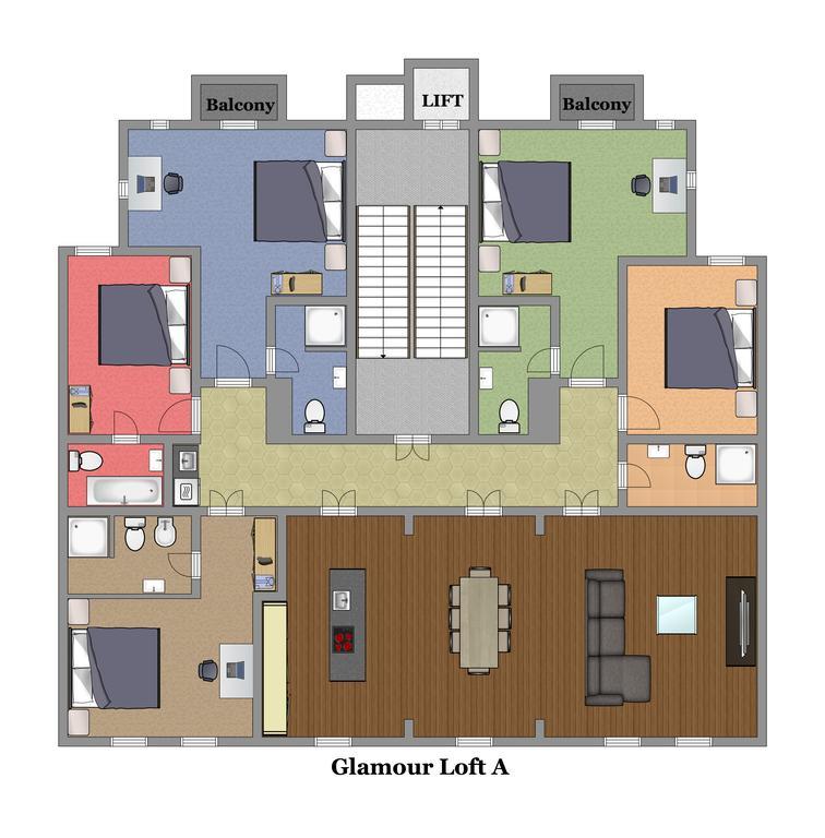 Lägenhet Glamour Premium Prag