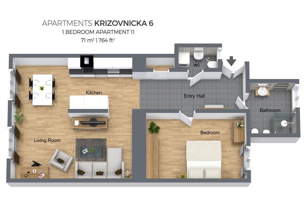 Lägenhet Krizovnicka *