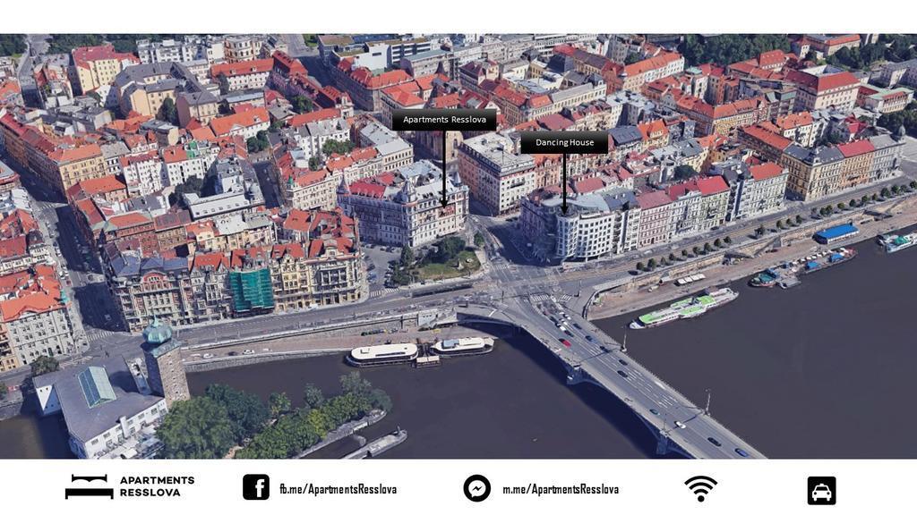 Apartmán Resslova By The Dancing House *