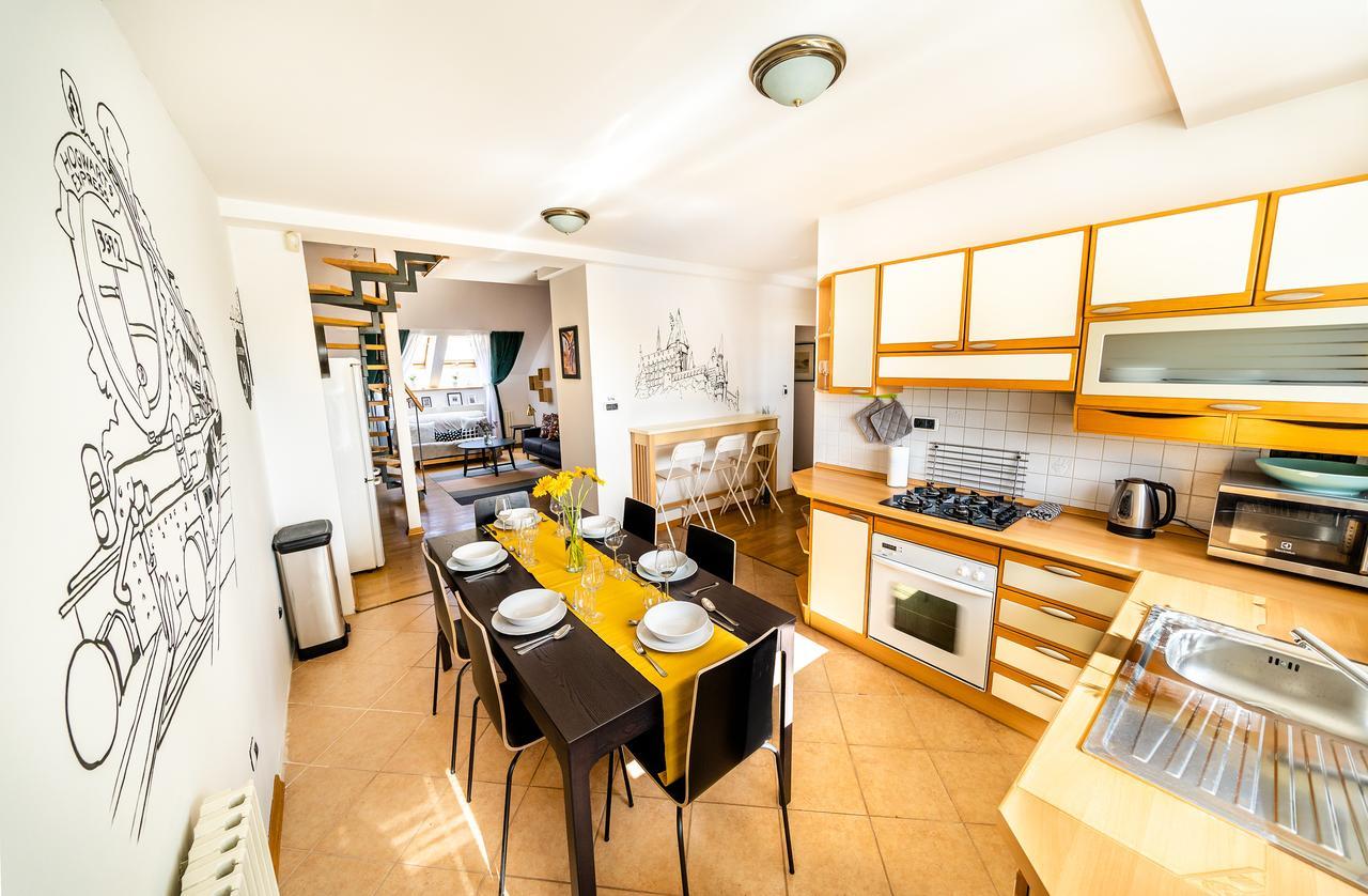 4br 3bath Balcony Harry Potter Penthouse * Prag